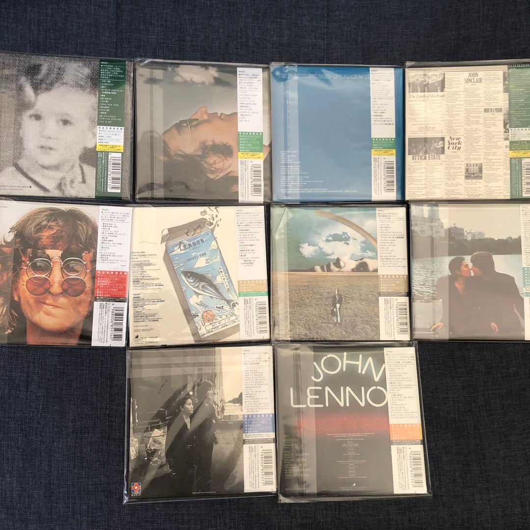 ジョン・レノン【10作品】　紙ジャケットCD