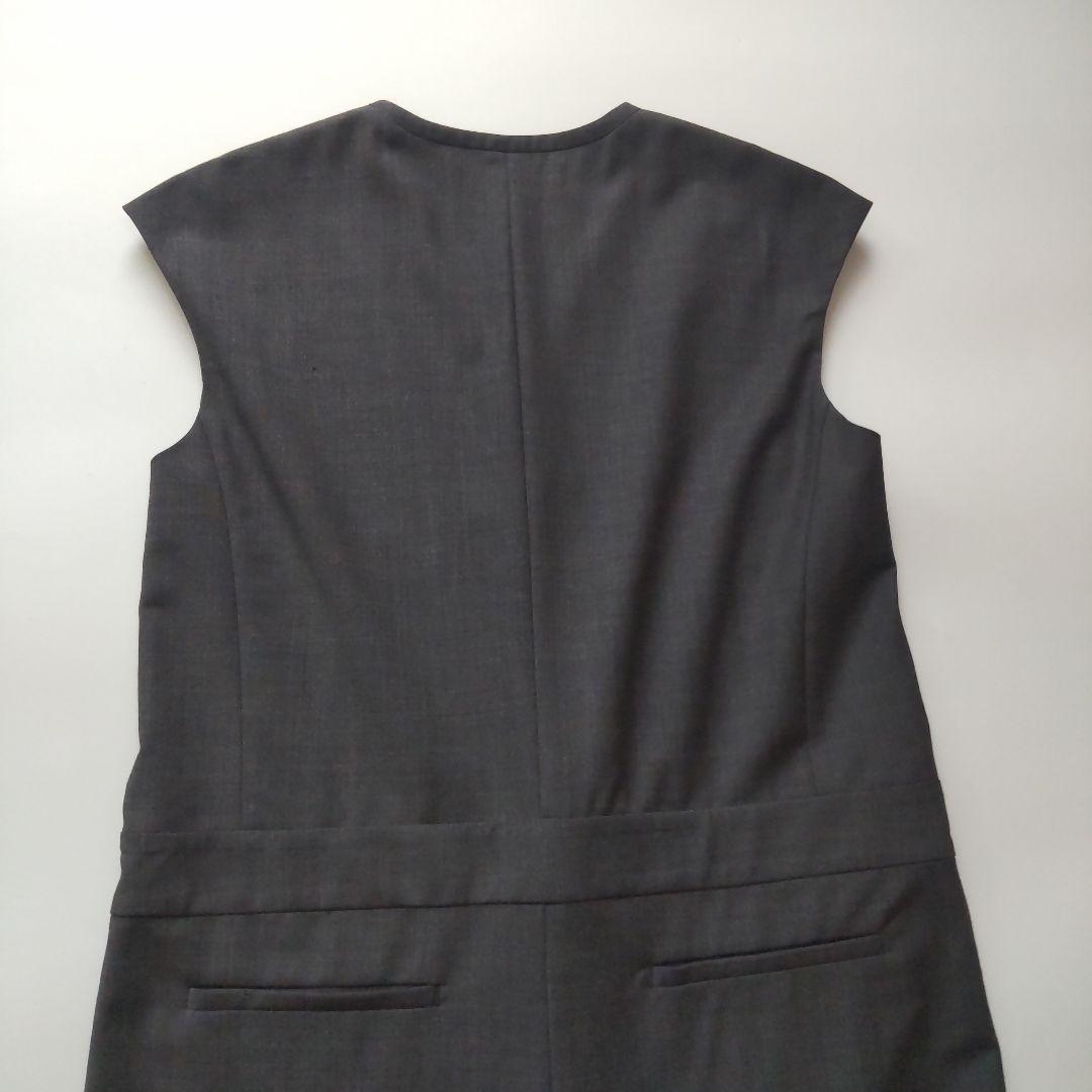 美品 LOHEN ローヘン オールインワン サロペット ノースリーブ グレー36