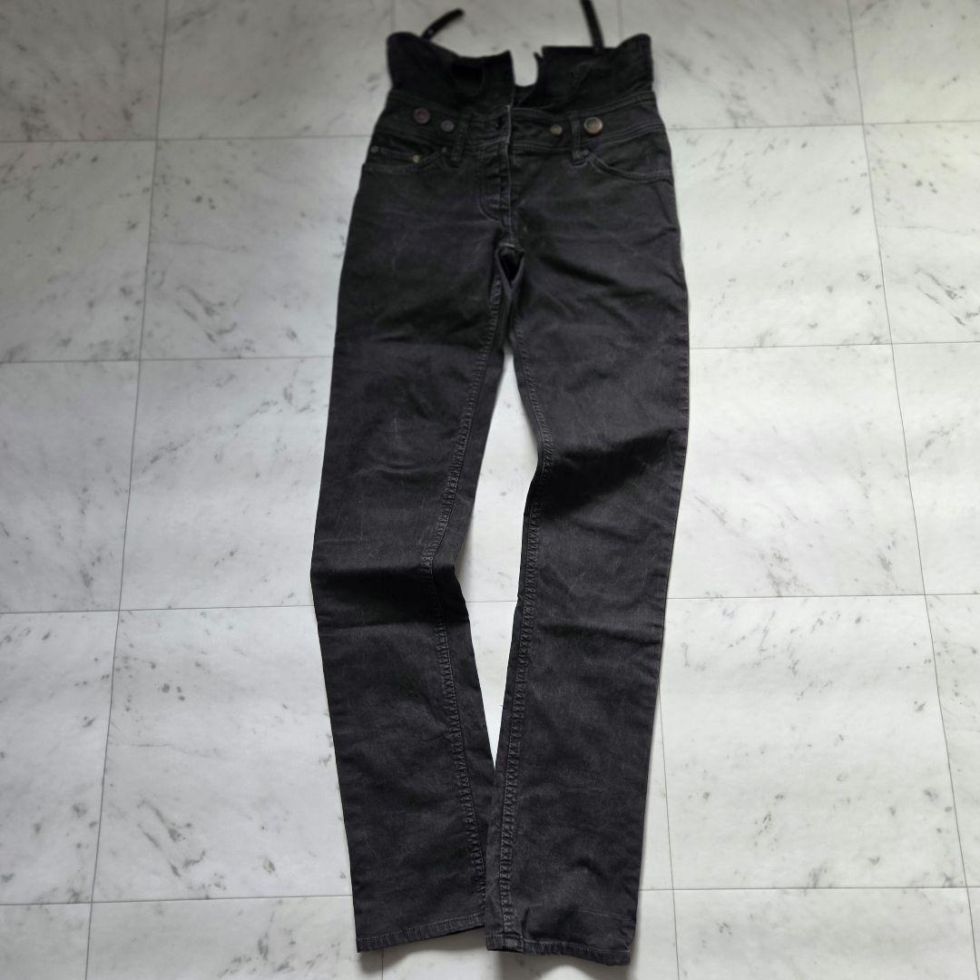 シェアスピリット　sharespirit　y2k スキニー　デニム　ブラック