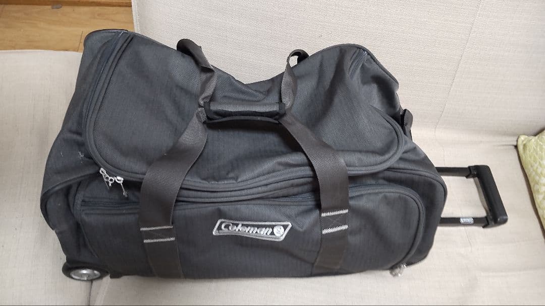 Coleman グレー　 キャリーカート
