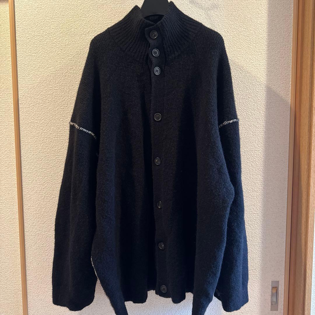 dulcamara 22aw ハンドステッチモヘア　カーディガン