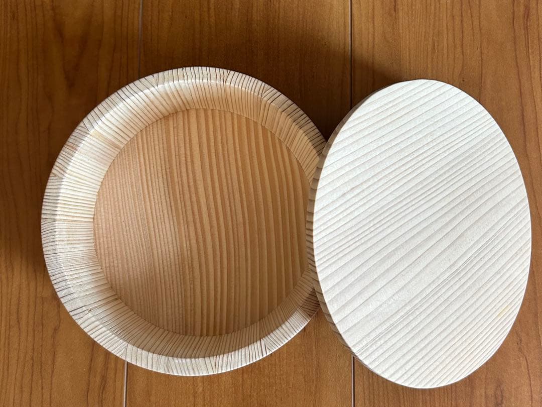 谷川木工芸　電子レンジ可能な木製おひつ予約注文品　美味しいご飯定価17,800円