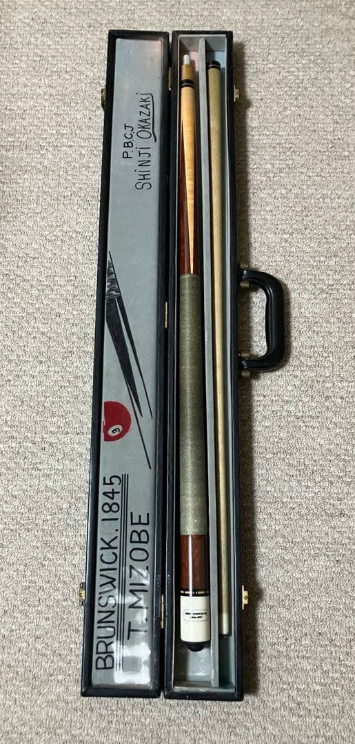 ビリヤードキュー BRUNSWICK ケース付き