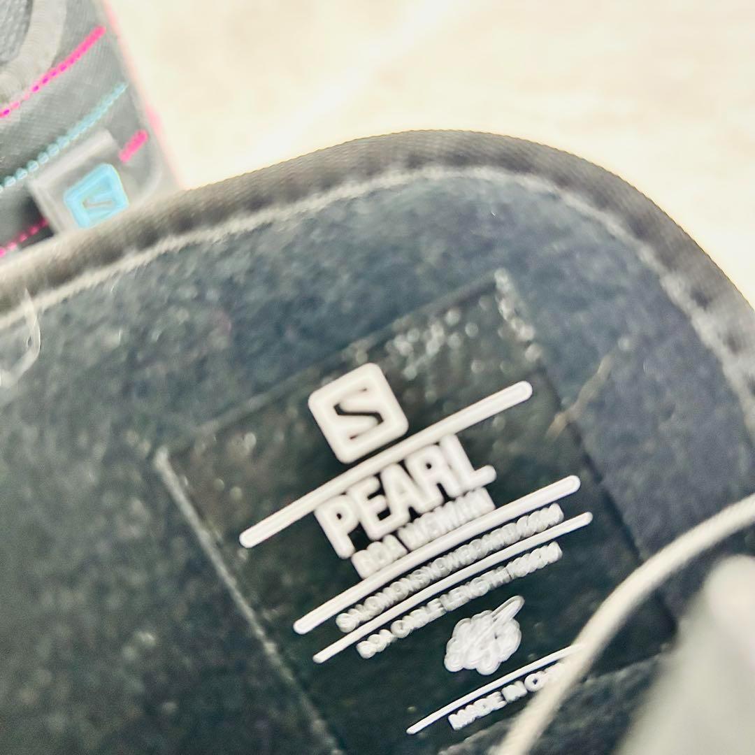 サロモン スノーボード ブーツ ボア 23cm スノボ BOA シューズ 黒