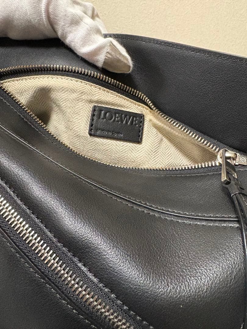 【さく】ロエベ　パズル　バムバッグ　スモール