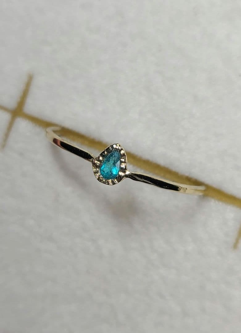 ふうた★ブラジルバターリャパライバトルマリン★リングオーダー