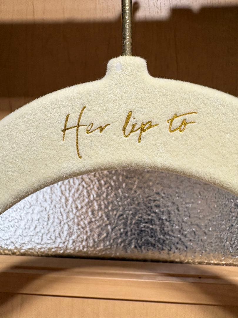 【ハンガー付】her lip to SunflowerPrinted Dress