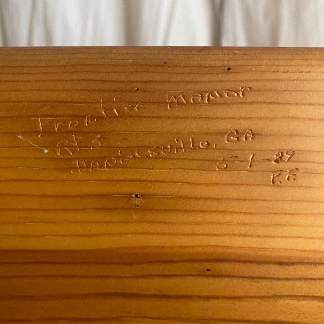 北欧　カントリー　アンティーク　デスク　机　作業台　フレンチカントリー　パイン材