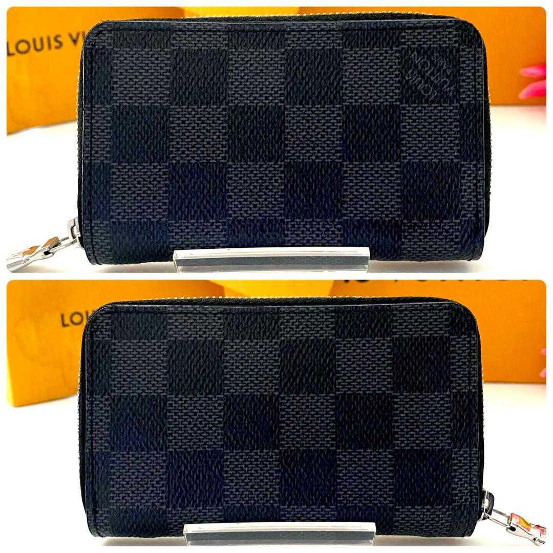ルイ ヴィトン◎パース ダミエ グラフィット ラウンドファスナー 財布