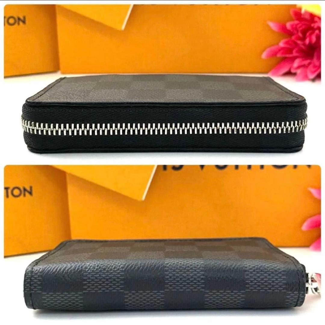 ルイ ヴィトン◎パース ダミエ グラフィット ラウンドファスナー 財布