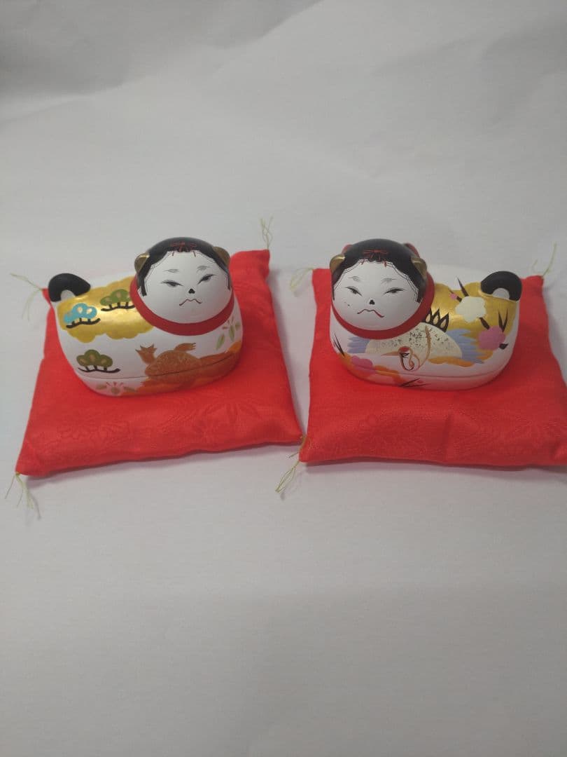 【雛蔵】犬筥一対（中）