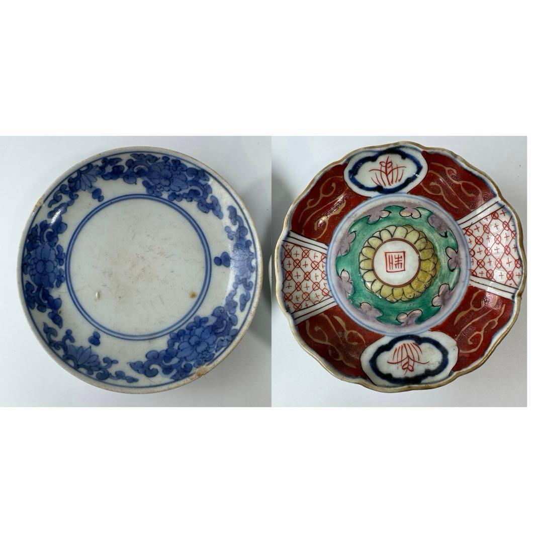 古伊万里？　古いお皿2枚
