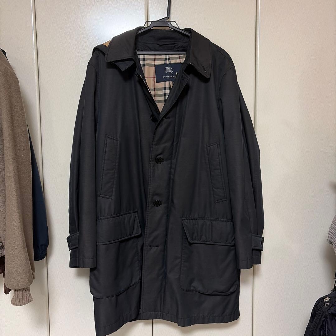 ダ*ー様 BURBERRY ステンカラーコート ブラック