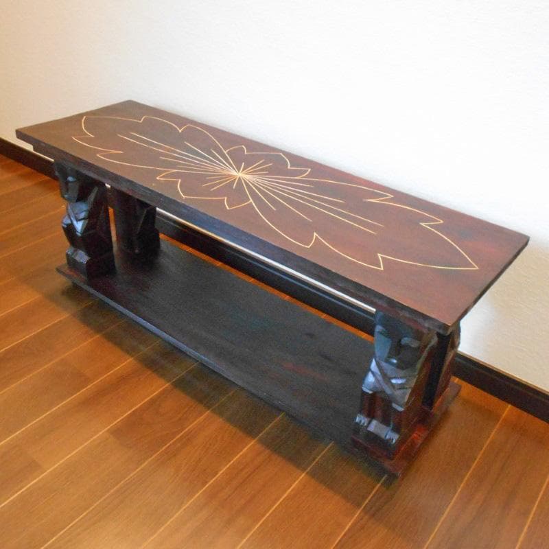 アウトレット品 花柄模様 ロータイプ ＴＶボード / おまけ お祈りかえる付き♪