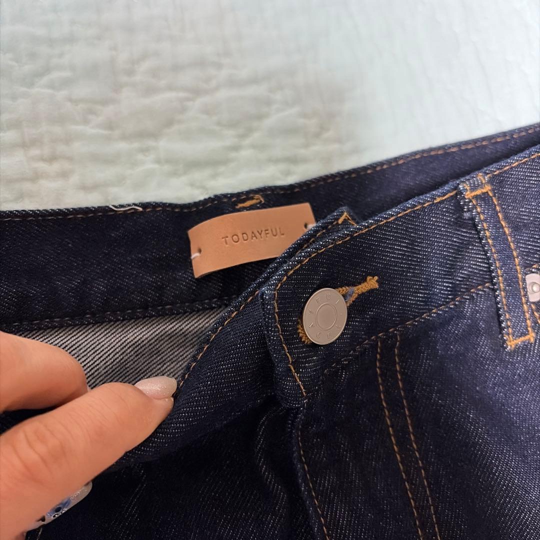 本日発送TODAYFUL Cary's Denim 23インチ インディゴ