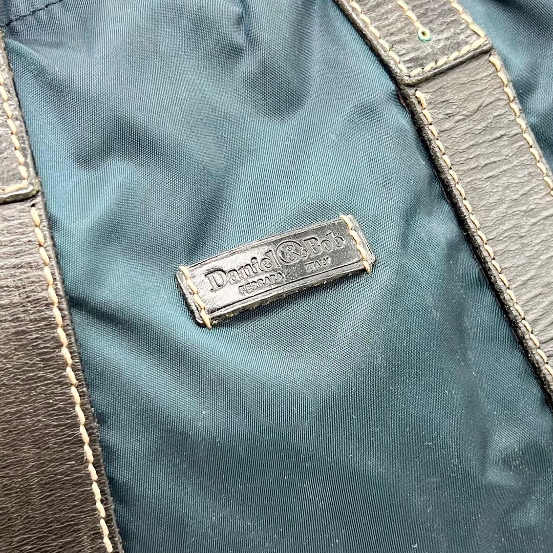 希少✨ダニエル＆ボブ　トートバッグ　クロドーロ　ナイロン　レザー　2way　A4