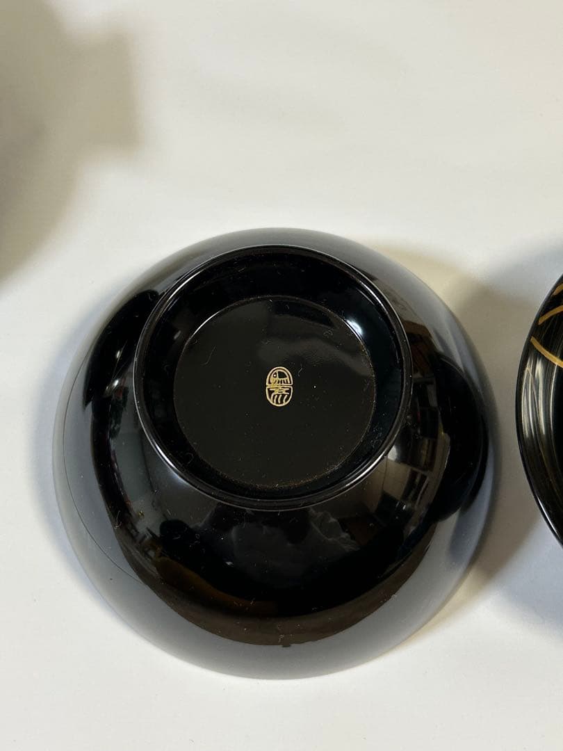 京の漆芸　寛文元年(1661年)創業　象彦　吸い物椀　5客　桐箱入り