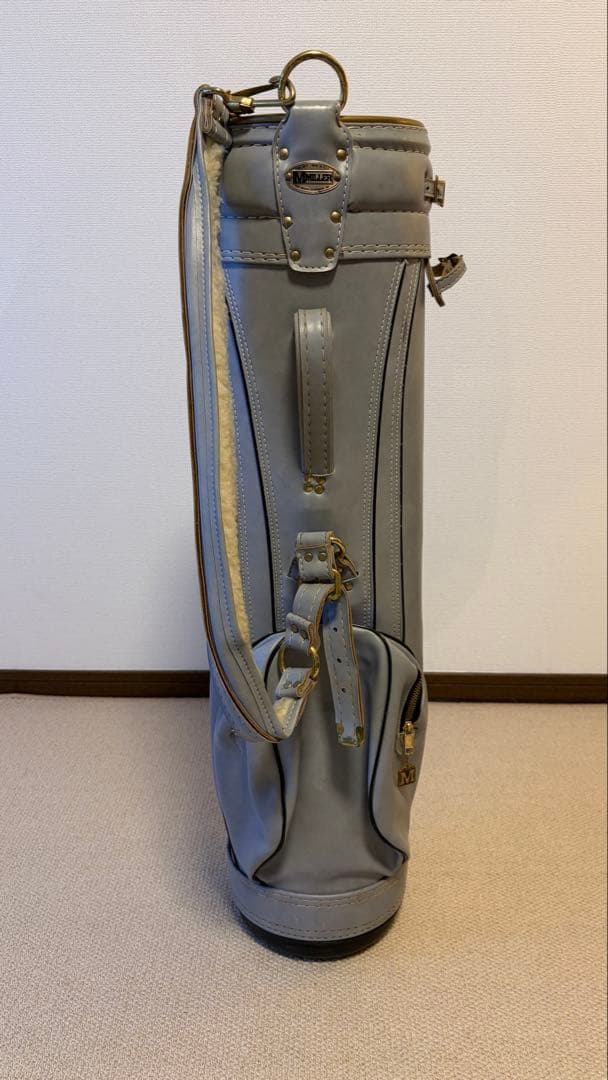 ビンテージキャディバッグ Ron Miller米国製 グレー