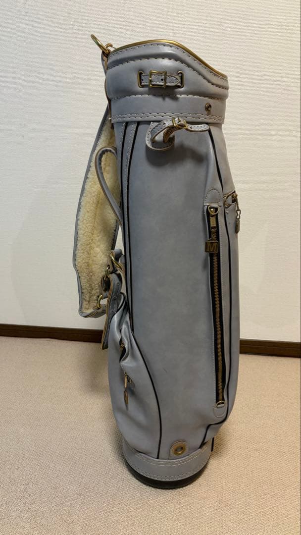 ビンテージキャディバッグ Ron Miller米国製 グレー