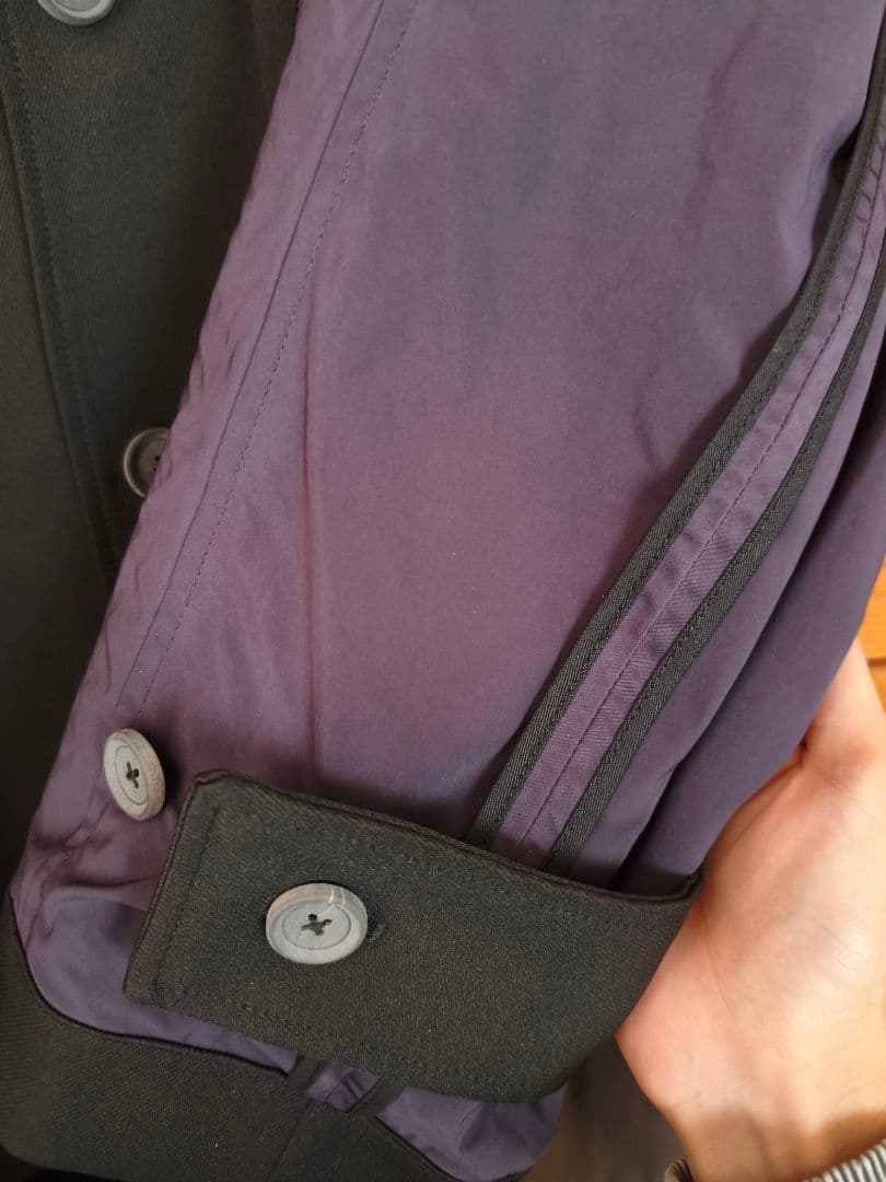 メゾンスペシャル インサイドアウトプライムオーバーステンカラーコート