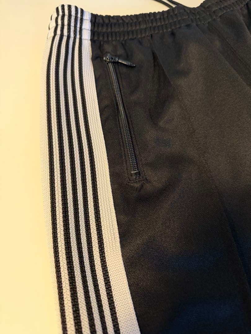 【正規品】ニードルス　ナロートラックパンツ　XS ブラック【Needles】