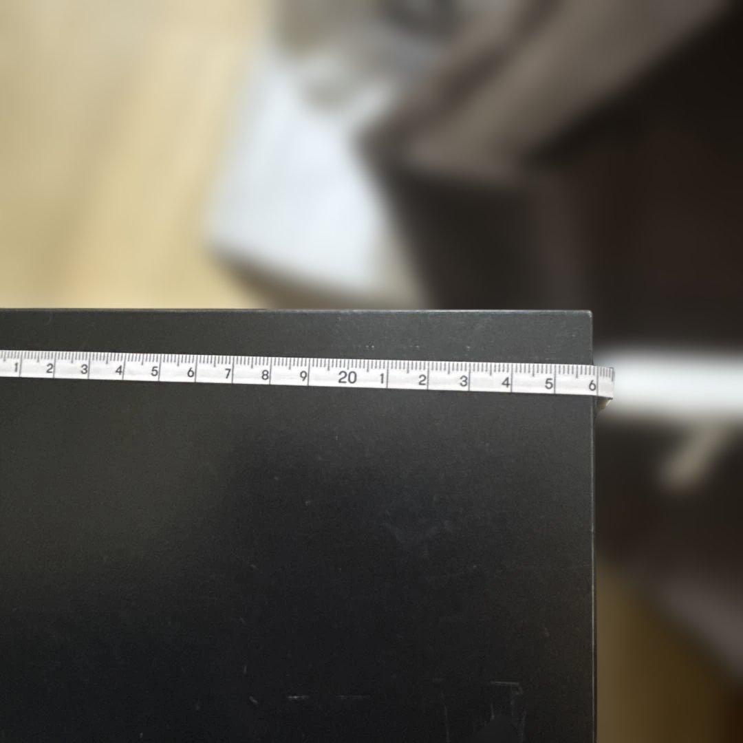 黒のカウンターテーブル 約46x90x26cm