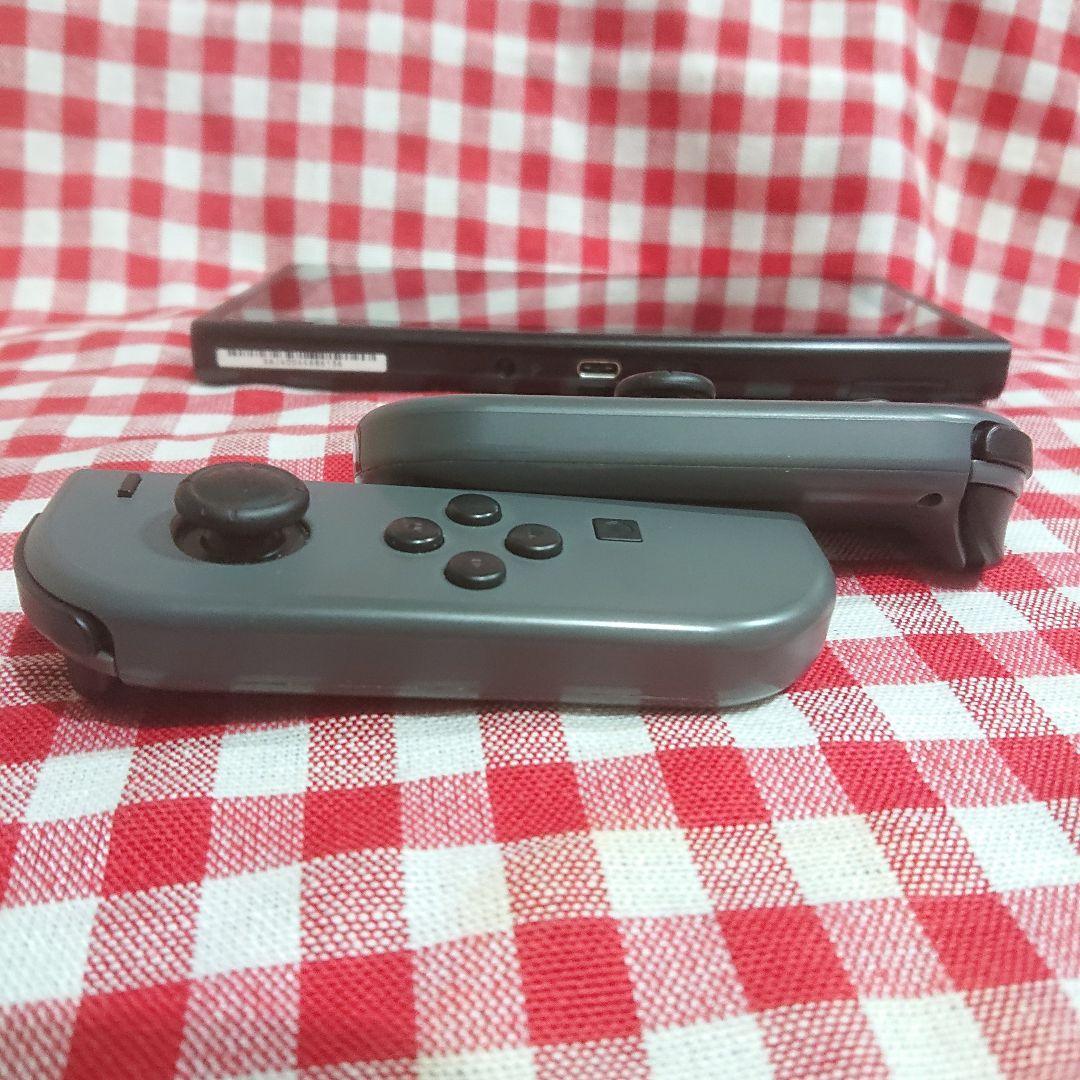 HAC-001 ポーチSDカード保護シート付きSwitch 本体 グレー 箱あり