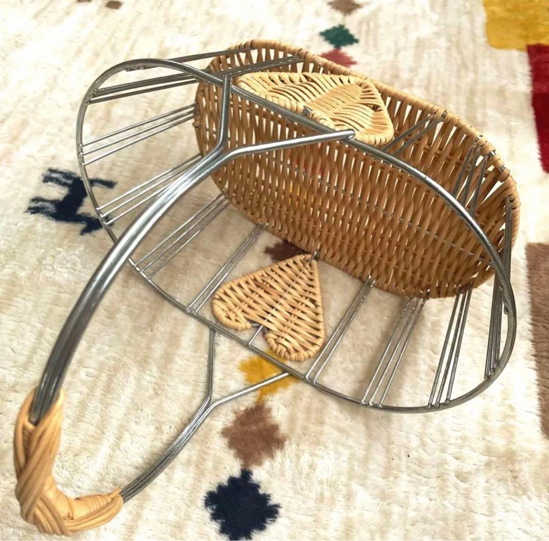 幸せ ハート ワイヤー バスケット 2カラー ミニハート型 バスケット 計13個