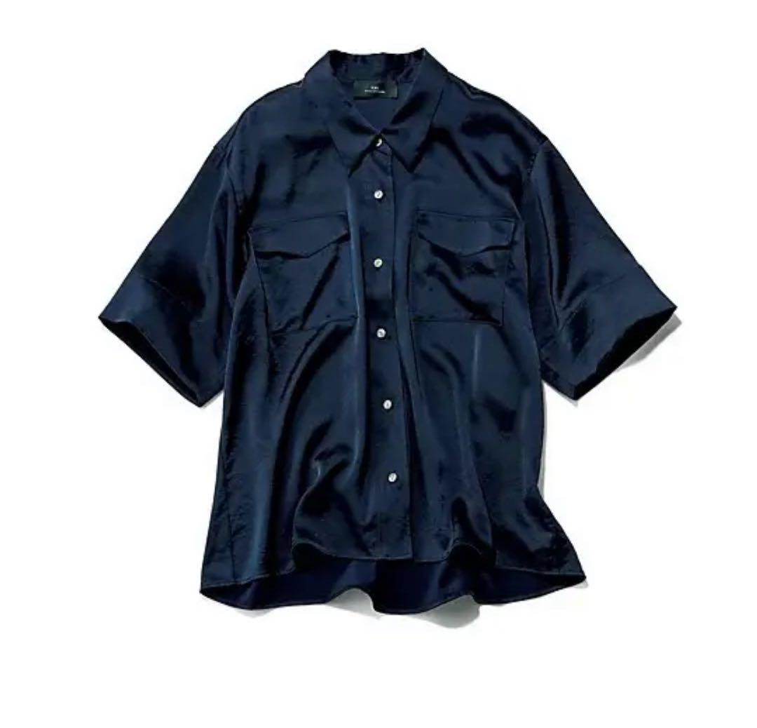 loin. フラップポケットブラウス　ロワン　井川遥