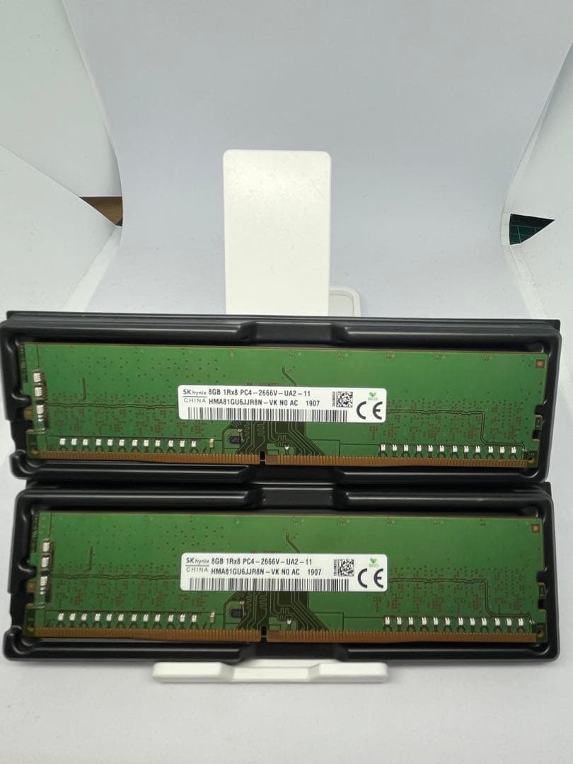 デスクトップPC用　メモリー　DDR4 8GBx2(計16G）