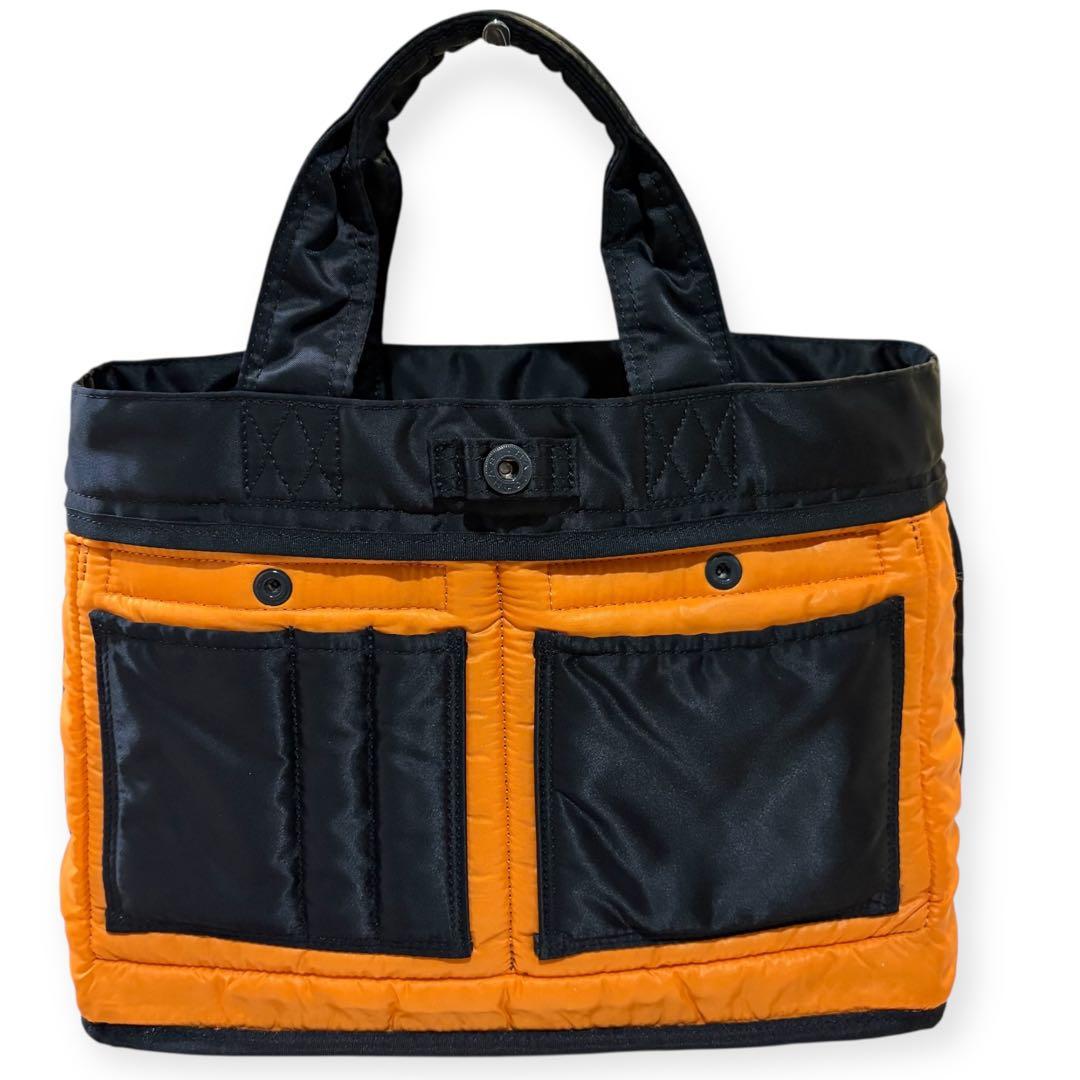 極美品　ポーター　タンカー　トートバッグ　S 黒　バンドバッグ　ナイロン　軽量