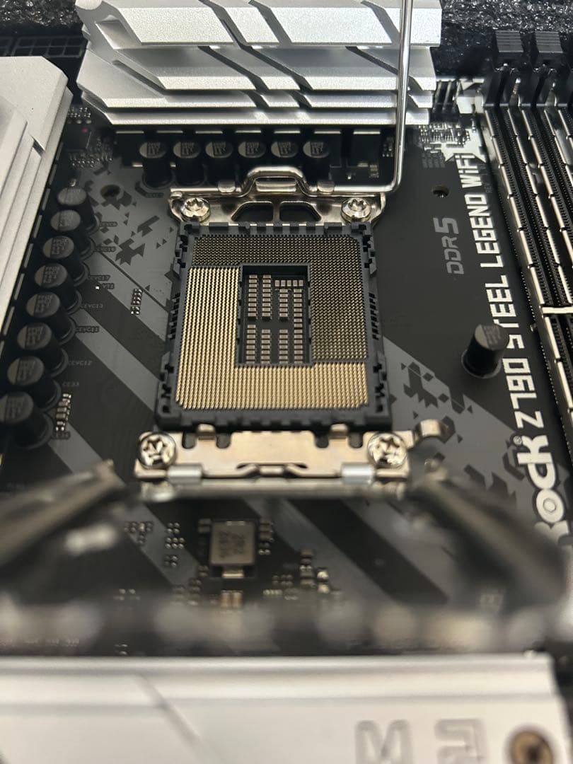 ASRock Z790 STEEL WiFi マザーボードATX 動作済み