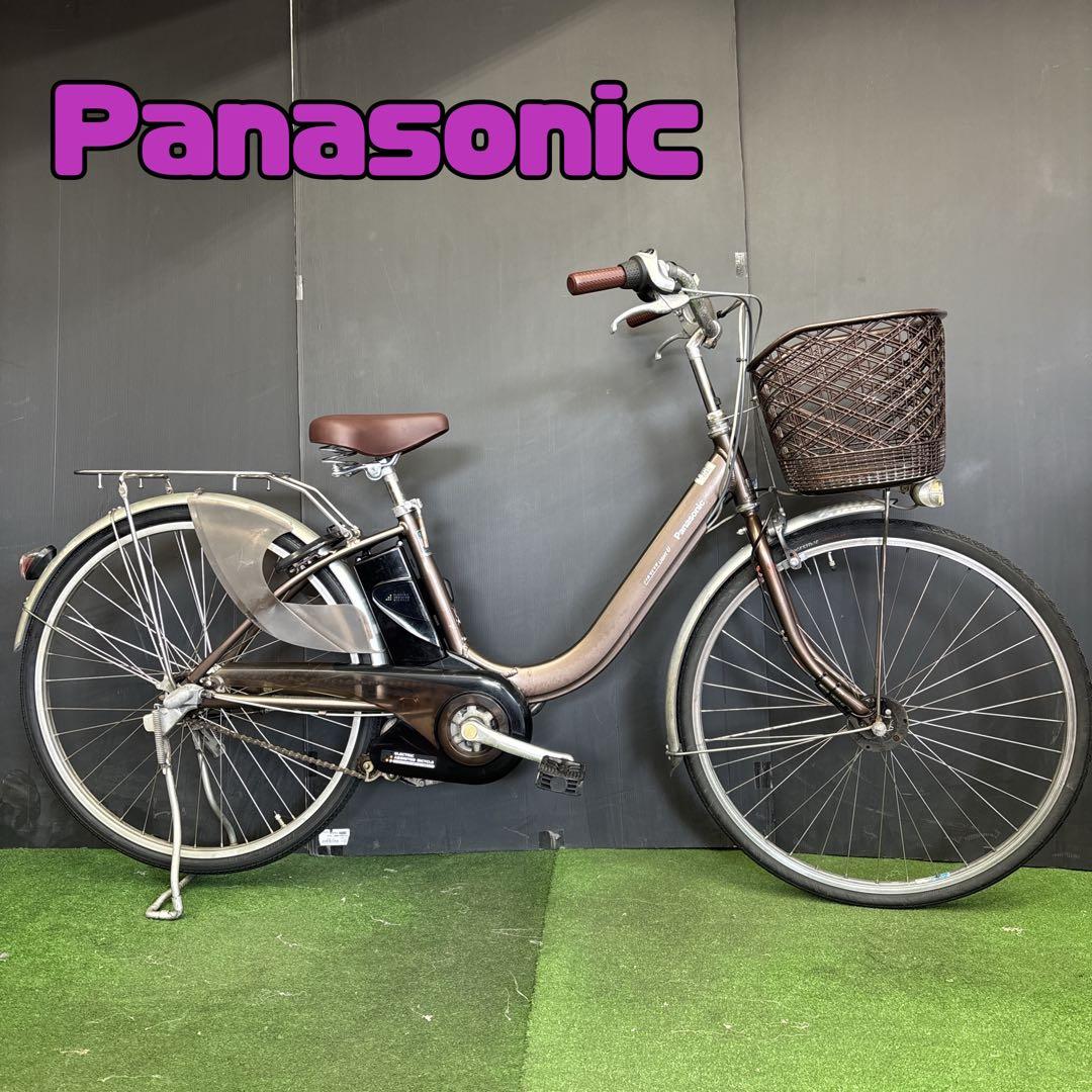 電動自転車 Panasonic LIGHT U ブラウン　3★