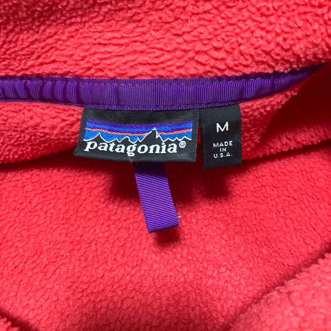 ジャンク品　90sヴィンテージ　パタゴニア　スナップT デカタグ　USA製