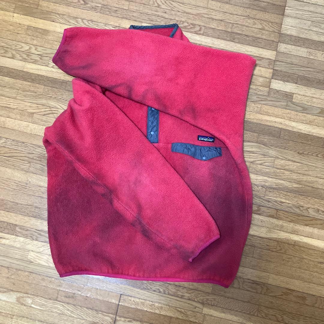 ジャンク品　90sヴィンテージ　パタゴニア　スナップT デカタグ　USA製