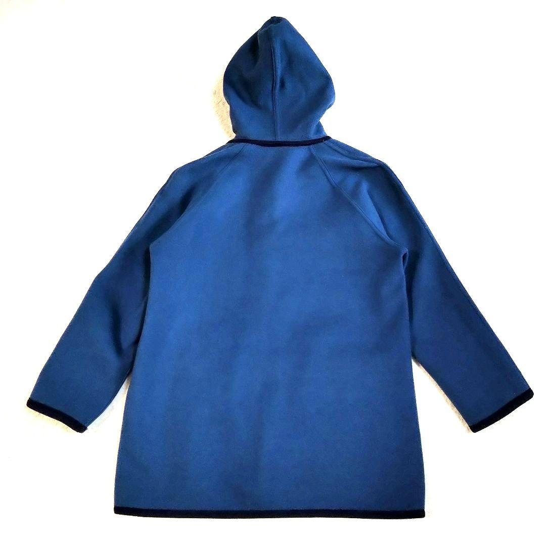 YORKLAND リバーシブル チェック フーデットコート ラグランスリーブ