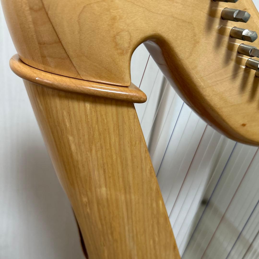 ハープ 36弦 ナチュラルウッド