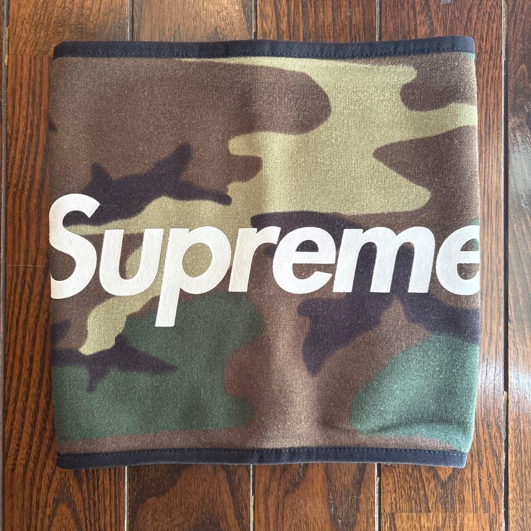りおなSupreme neck gaiter camo カモフラージュ