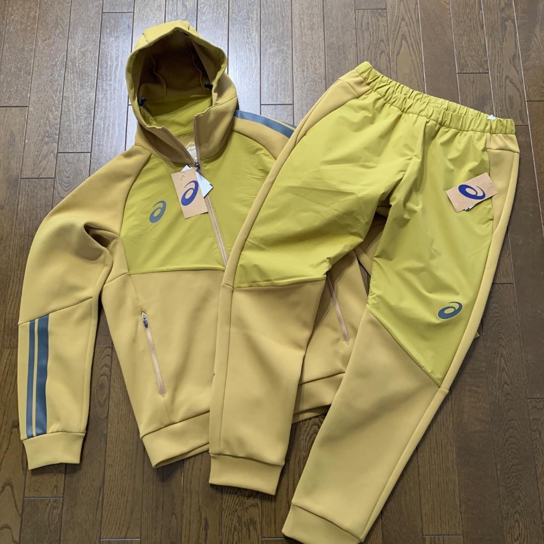 お*字様 アシックス　ハイブリッド　ジャケット　パンツ　メンズL　上下セット　秋