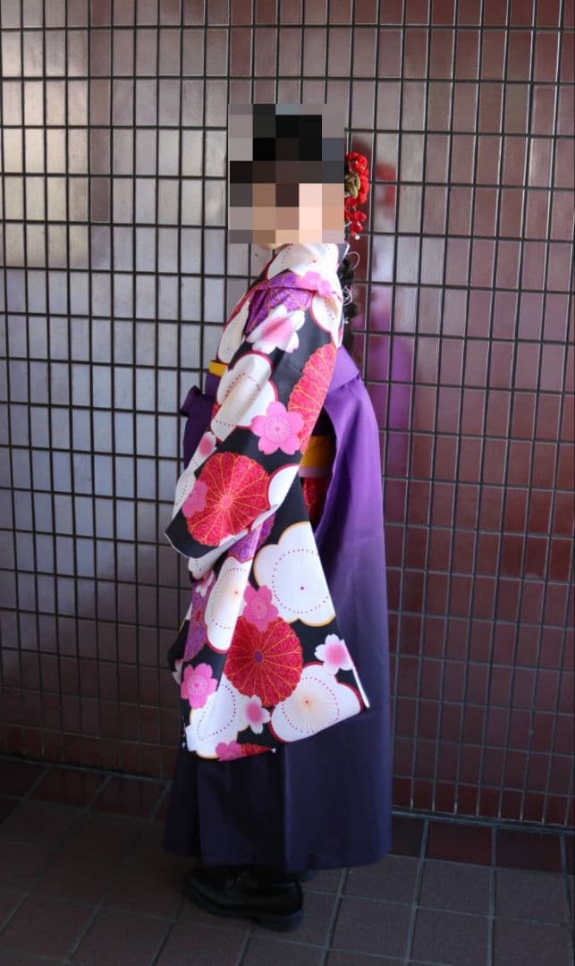 【緊急値下！】卒業式　袴　着物＋重ね衿の5点セット　小学生　女の子　美品