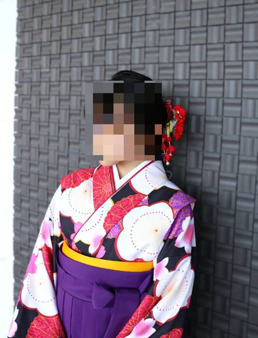 【緊急値下！】卒業式　袴　着物＋重ね衿の5点セット　小学生　女の子　美品