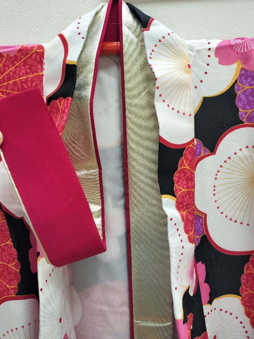 【緊急値下！】卒業式　袴　着物＋重ね衿の5点セット　小学生　女の子　美品