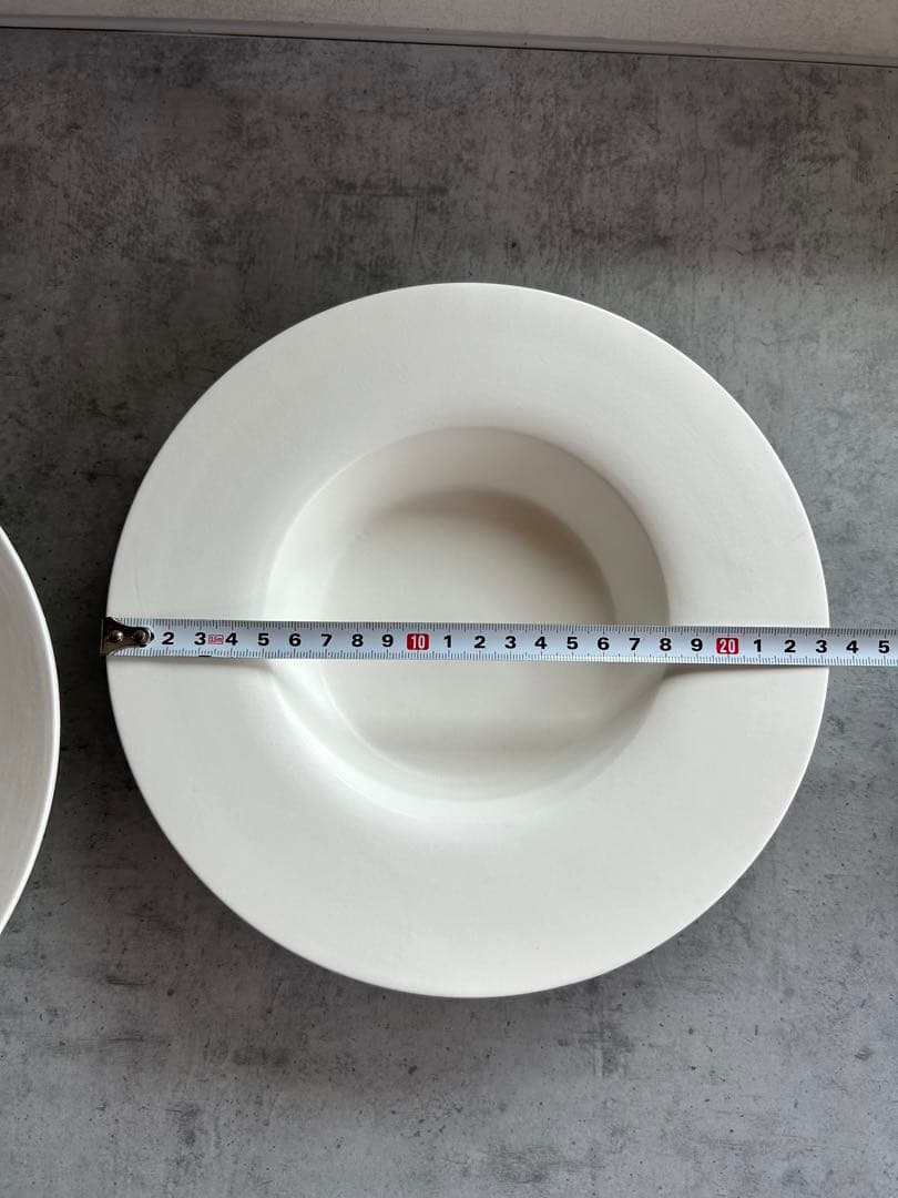 エルモさま専用です　　　　　新品未使用　濱岡健太郎　リム付きスープ皿　２点セット