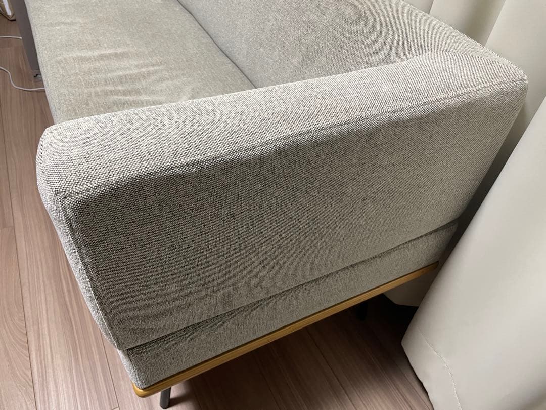 unico funeat 2人掛け　ベンチアーム