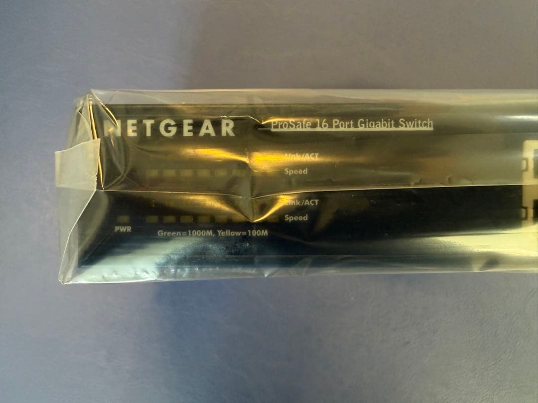 NETGEAR JGS516 16ポート ギガビットスイッチ
