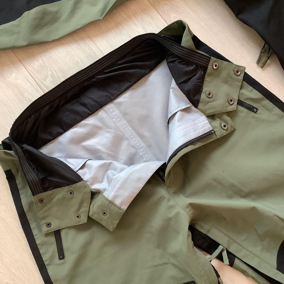 043 YUKI NEMAKI スノーボードウエアーセットアップL上下セット