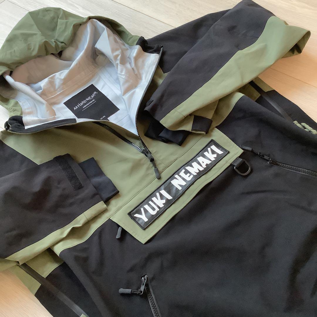 043 YUKI NEMAKI スノーボードウエアーセットアップL上下セット