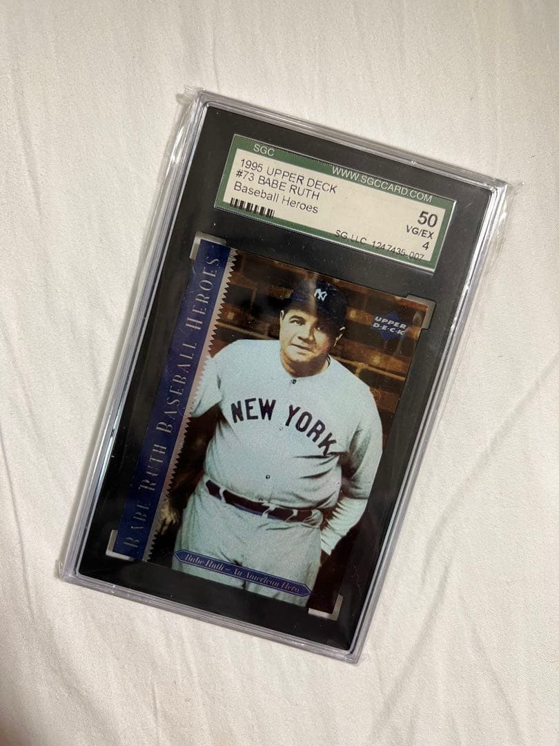 【桃太郎】ベイブルース　アンティークカード　野球