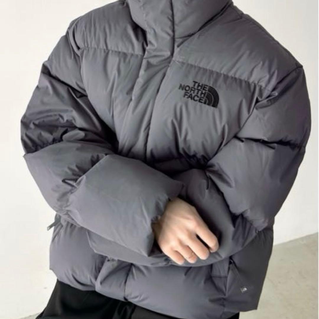 新品未使用　正規品　ノースフェイス マリオン オンボール ジャケット グレー　S