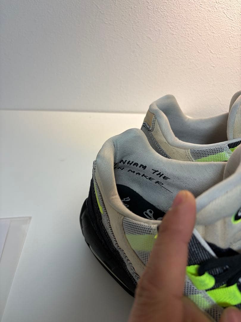 靴 nike airmax 95 denham 28.0cm us10